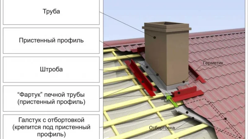 Гидроизоляция дымохода — важность и преимущества предотвращения проникновения влаги