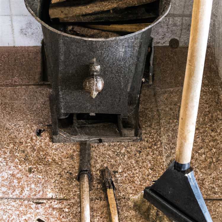 Инструменты, используемые для чистки дымохода печи.